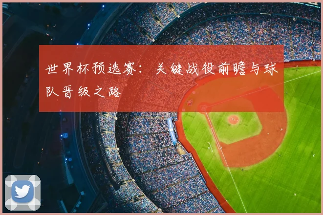 世界杯预选赛:关键战役前瞻与球队晋级之路